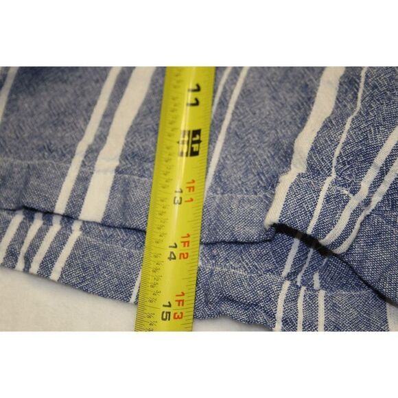 Nautica Linen Striped Shorts - Picture 4 of 9